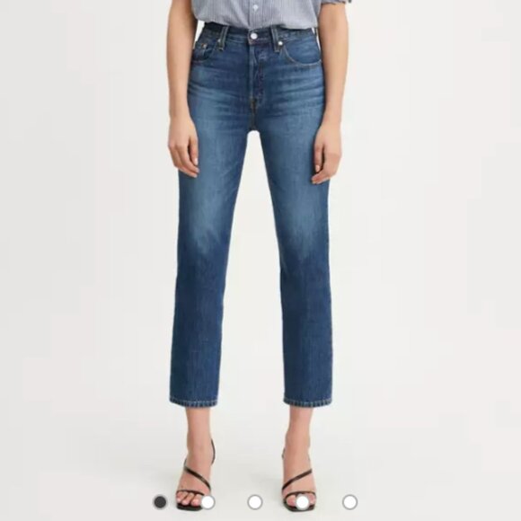 Levi’s Originals Premium 501 Button Fly Cropped Straight Leg Jeans - 29" - Picture 2 of 16